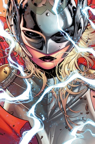 Lady Thor!! Or, as Marvel insists on calling her, Thor. 